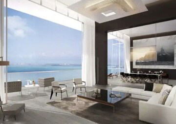 Living Room in 5 BHK Apartment at Lodha Avalon, Juhu – for Sale