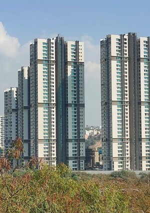 3 BHK Apartment – Exterior View View at Aparna One, Shaikpet - for Rent