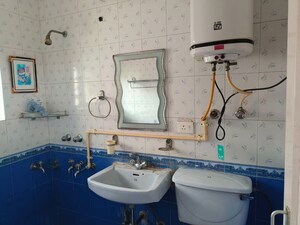 Bathroom in 4 BHK Builder Floor at Sector 47 – for Rent