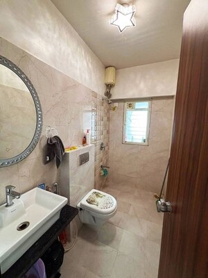 Bathroom in 2 BHK Apartment at Andheri West – for Rent