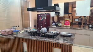 Kitchen in 2 BHK Apartment at AIG Park Avenue, Sector 4 Greater Noida – for Rent