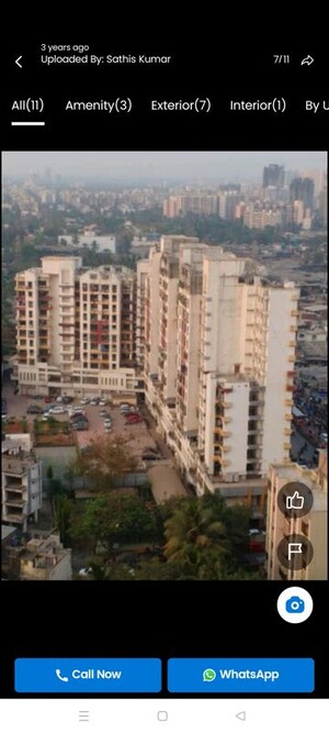 3 BHK Apartment – Exterior View View at Kandivali West - for Rent