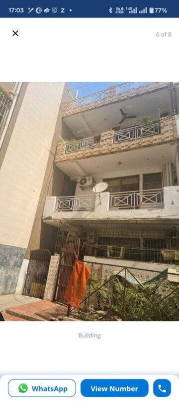 2 BHK Builder Floor – Exterior View View at Rajendra Nagar Sector 5 - for Sale