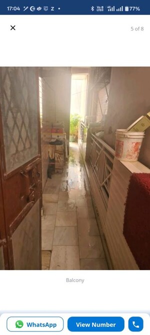Balcony in 2 BHK Builder Floor at Rajendra Nagar Sector 5 – for Sale