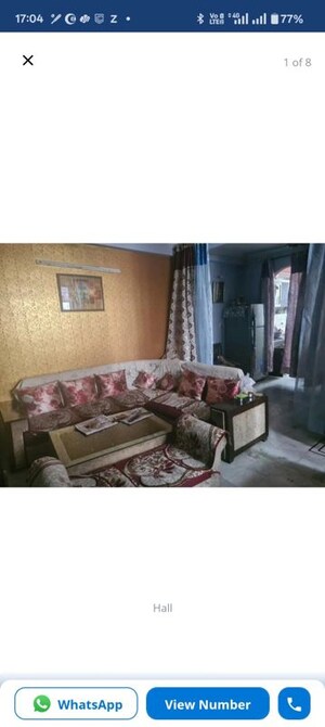 Living Room in 2 BHK Builder Floor at Rajendra Nagar Sector 5 – for Sale