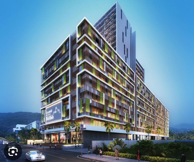 Exterior View, goodwill-bizhub Commercial Office Space 500 Sq.Ft. In Turbhe Navi Mumbai 10027636