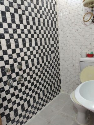 Bathroom in 1 BHK Builder Floor at Govindpuri – for Rent