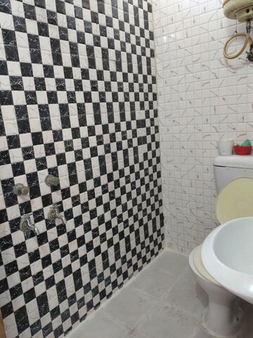 Bathroom in 1 BHK Builder Floor at Govindpuri – for Rent