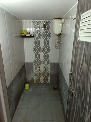 Bathroom in 1 BHK Apartment at Shiv Pooja Residency, Nava Vadaj – for Rent