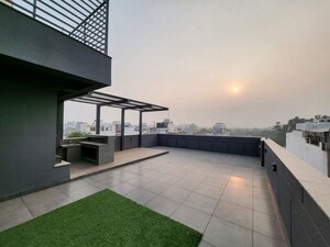 Balcony in 3 BHK Builder Floor at Greater Kailash I – for Rent