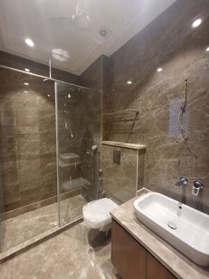 Bathroom in 3 BHK Builder Floor at Greater Kailash I – for Rent