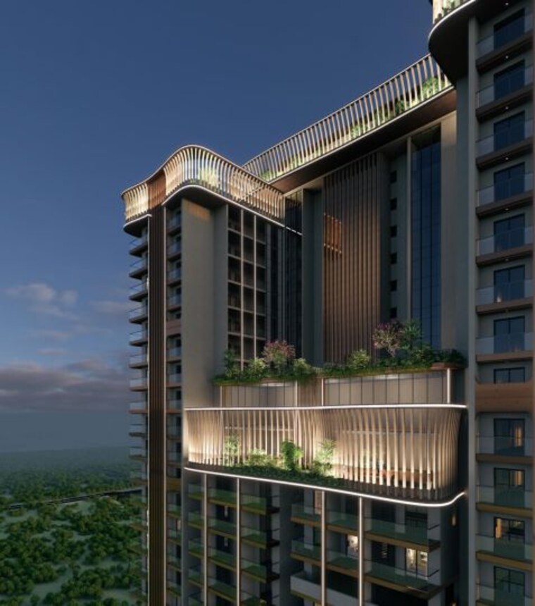 Exterior View, kokapet 4 Bedroom 3220 Sq.Ft. Apartment In Kokapet Hyderabad 10089878