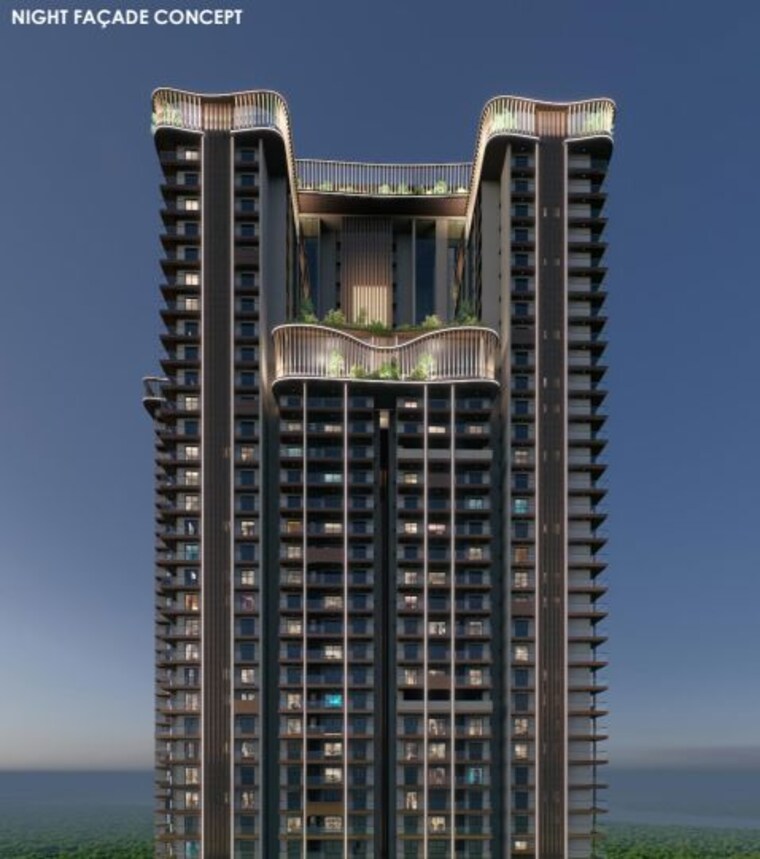 Exterior View, kokapet 4 Bedroom 3220 Sq.Ft. Apartment In Kokapet Hyderabad 10089878