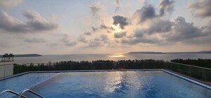 Swimming Pool in 4 BHK Apartment at Miramar – for Rent