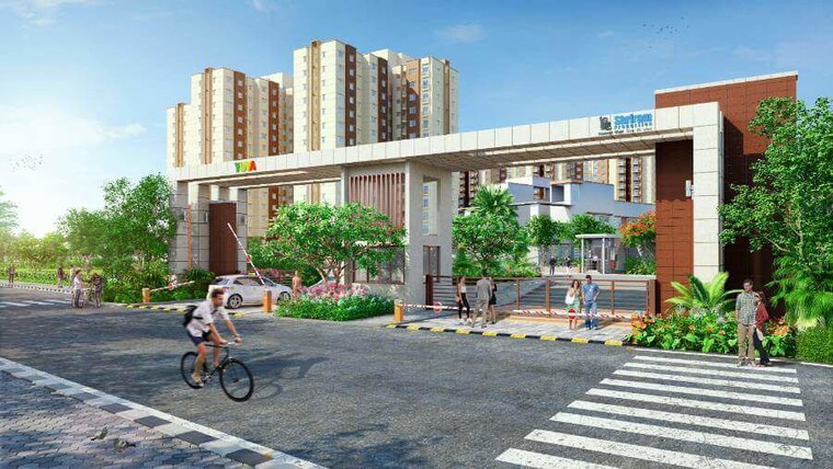 Exterior View, dsr-green-fields 3 Bedroom 780 Sq.Ft. Apartment In Whitefield Bangalore 10096135