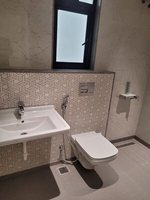 Bathroom in 3 BHK Apartment at Magarpatta City Cosmos, Magarpatta Road – for Rent