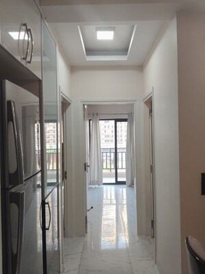 Building Lobby in 3 BHK Apartment at The Golden Gate, Mahurali – for Sale