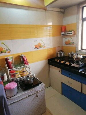 Kitchen in 1 BHK Apartment at Reliable Paradise CHS Nalasopara, Nalasopara West – for Sale