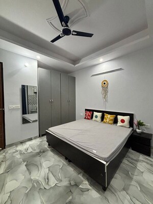 Bedroom in 2 BHK Builder Floor at Ardee Mall, Sector 52 – for Rent