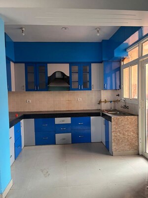 Kitchen in 2 BHK Apartment at Shyam Bankey Bihari Sharnam, Raj Nagar Extension – for Sale