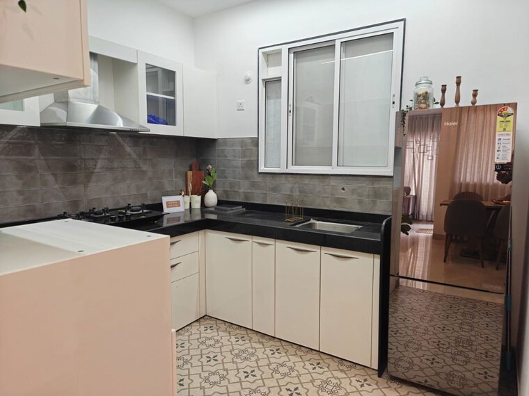 Kitchen, magarpatta-annex 2 Bedroom 960 Sq.Ft. Apartment In Hadapsar Pune 10096178