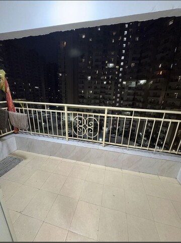 Balcony in 2 BHK Apartment at Supertech Ecovillage II, Sector 16b Greater Noida – for Rent