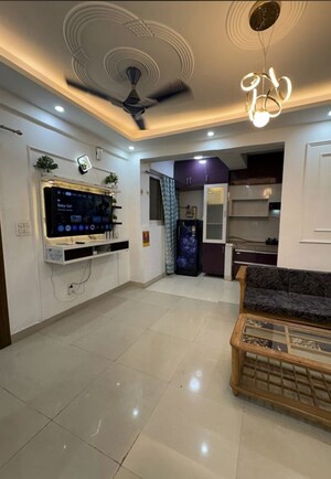 Living Room in 2 BHK Apartment at Supertech Ecovillage II, Sector 16b Greater Noida – for Rent