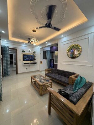 Living Room in 2 BHK Apartment at Supertech Ecovillage II, Sector 16b Greater Noida – for Rent