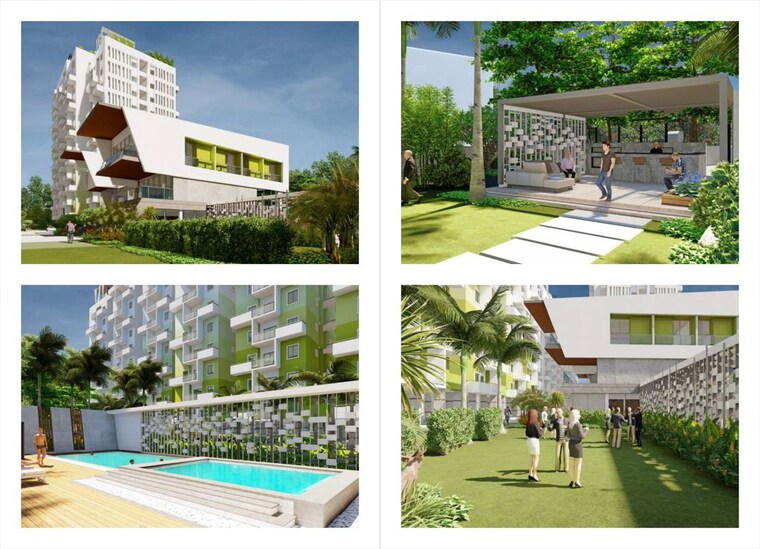 Exterior View, ira-m3 2.5 Bedroom 1105 Sq.Ft. Apartment In Kollur Hyderabad 10089168