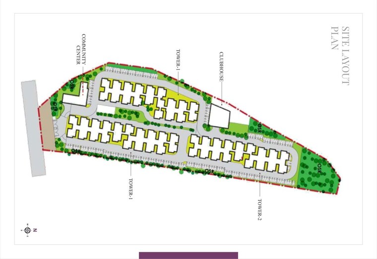 Master Plan, ira-m3 2.5 Bedroom 1105 Sq.Ft. Apartment In Kollur Hyderabad 10089168