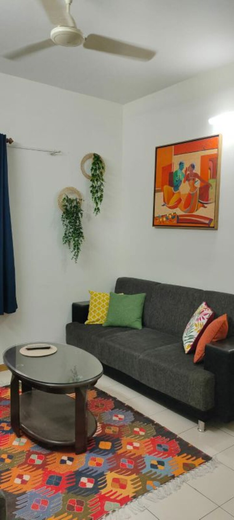 Living Room, south bopal 2 Bedroom 1100 Sq.Ft. Villa In South Bopal Ahmedabad 10096282