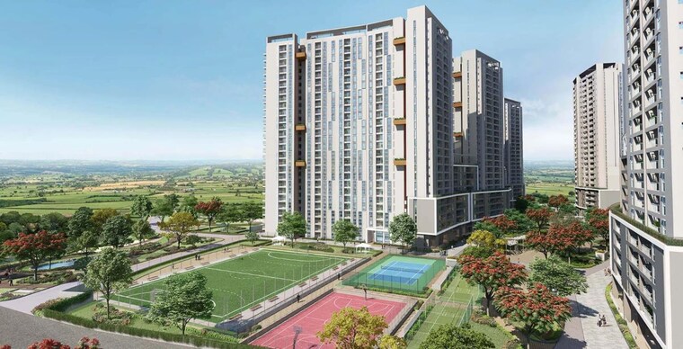Exterior View, brigade-cornerstone-utopia 2 Bedroom 802 Sq.Ft. Apartment In Varthur Bangalore 10096309