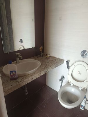Bathroom in 2 BHK Apartment at Nahar Amrit Shakti Water Lily And White Lily, Chandivali – for Rent