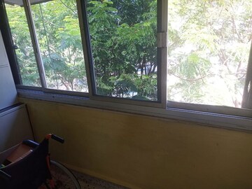 Balcony in 1 RK Apartment at Liberty Garden, Malad West – for Rent