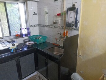 Kitchen in 1 RK Apartment at Liberty Garden, Malad West – for Rent