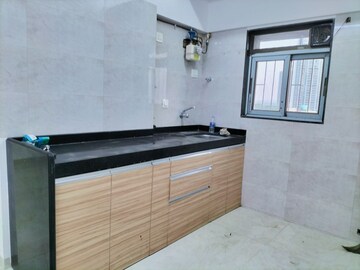 Kitchen in 1 BHK Apartment at Prayag Heights, Dindoshi – for Rent