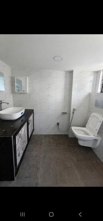 Bathroom in 2 BHK Apartment at Karachi Citizens CHS, Juhu – for Rent