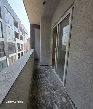 Balcony in 2 BHK Apartment at Palm Residency Chhatarpur, Chattarpur – for Rent