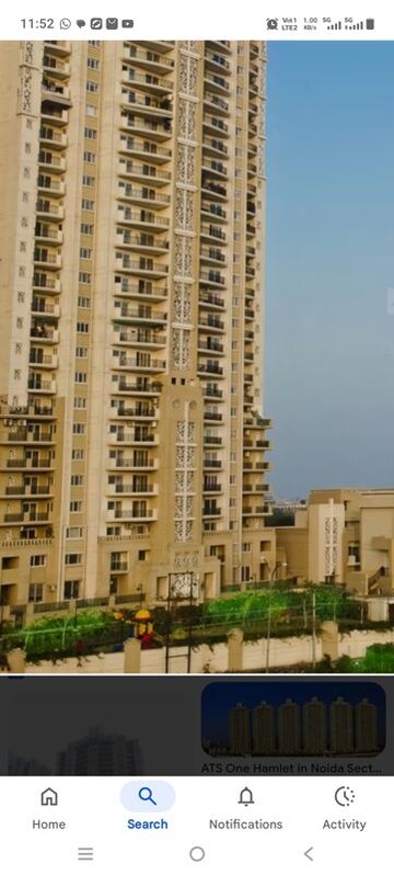 4 BHK Apartment For Rent in ATS One Hamlet, Sector 104