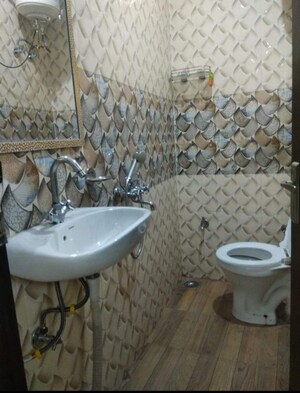 Bathroom in 3 BHK Builder Floor at Govindpuri – for Rent