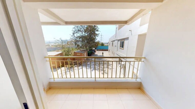 Balcony, keerthi-gardenia 2 Bedroom 1170 Sq.Ft. Apartment In Thubarahalli Bangalore 10096461