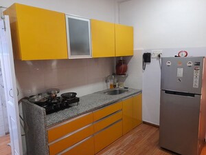 Kitchen in 1.5 BHK Apartment at Shardashram Dadar CHS, Dadar West – for Rent