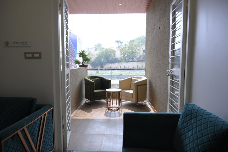 Balcony, sigma-aventino 2 Bedroom 825 Sq.Ft. Apartment In Mohammadwadi Pune 10095430