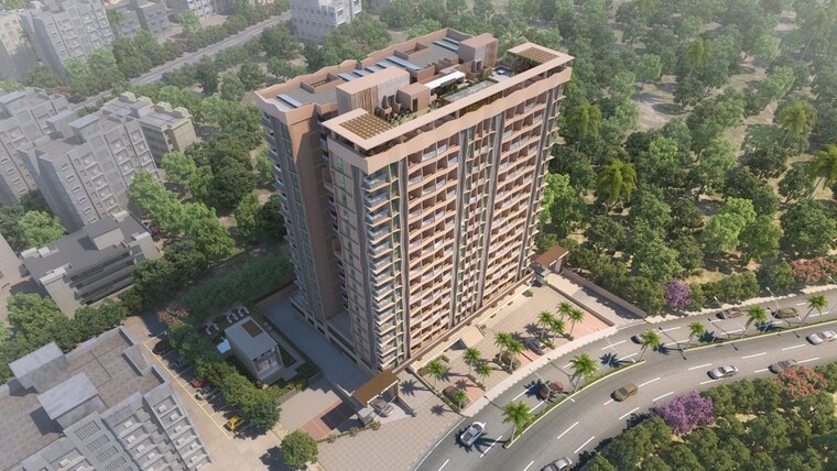Balcony, sigma-aventino 2 Bedroom 825 Sq.Ft. Apartment In Mohammadwadi Pune 10095430