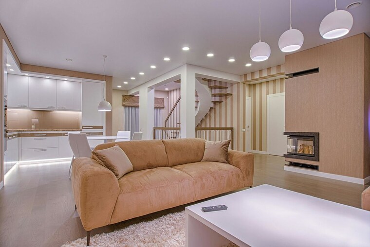 Living Room, anvita-ivana 2 Bedroom 1260 Sq.Ft. Apartment In Kollur Hyderabad 10096350