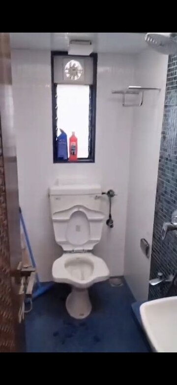 Bathroom in 2 BHK Apartment at Milap CHS, Andheri West – for Rent