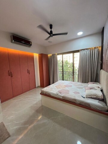 Bedroom in 3 BHK Apartment at Kamal Apartment Teen Hath Naka, Louis Wadi – for Rent