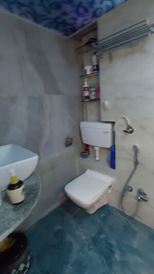 Bathroom in 1.5 BHK Apartment at Golden Palace CHS, Kandivali East – for Sale