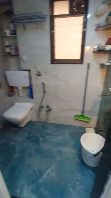 Bathroom in 1.5 BHK Apartment at Golden Palace CHS, Kandivali East – for Sale