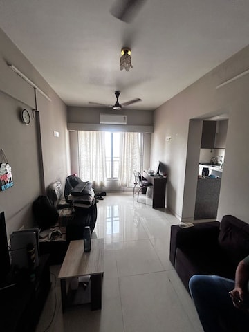 Living Room in 1 BHK Apartment at Harasiddh Viraaj, Malad East – for Rent